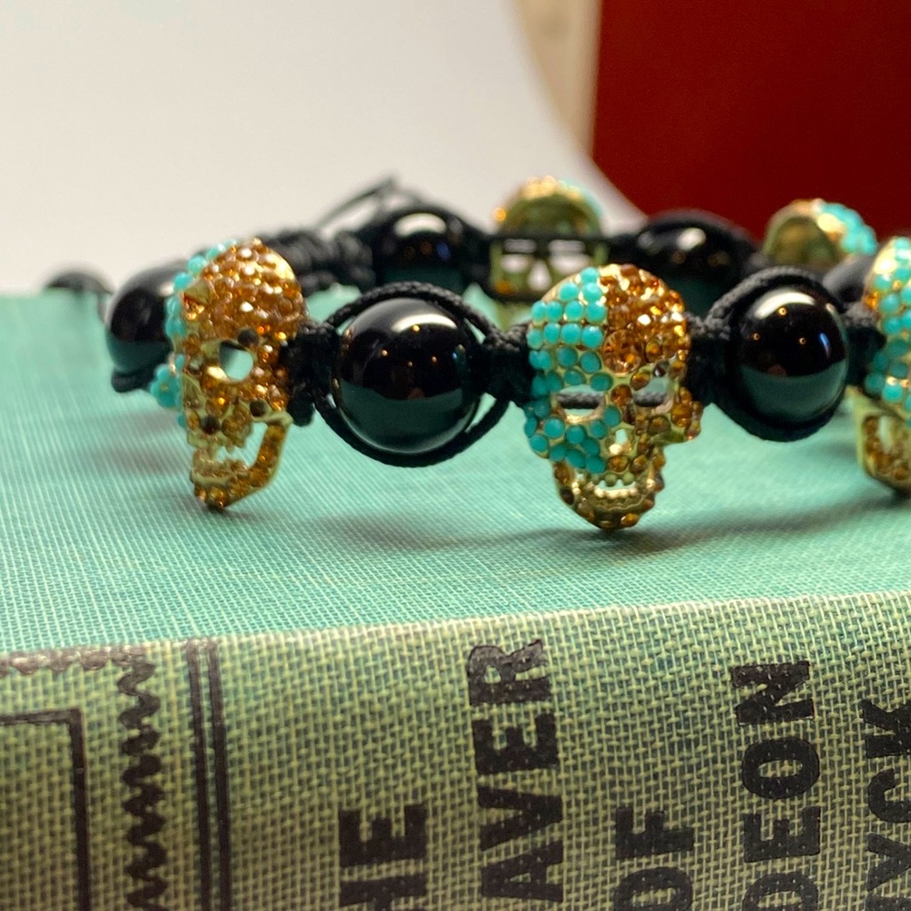 Sparkle Skull Bracelet